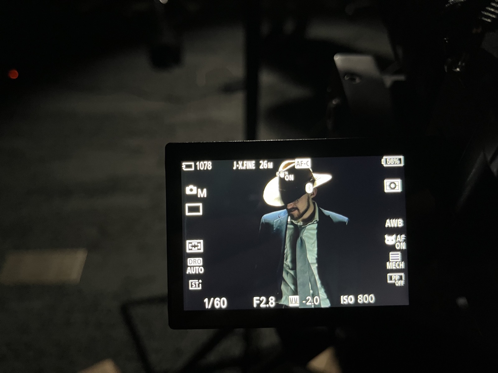 Voro filmmaker — dramatic portrait